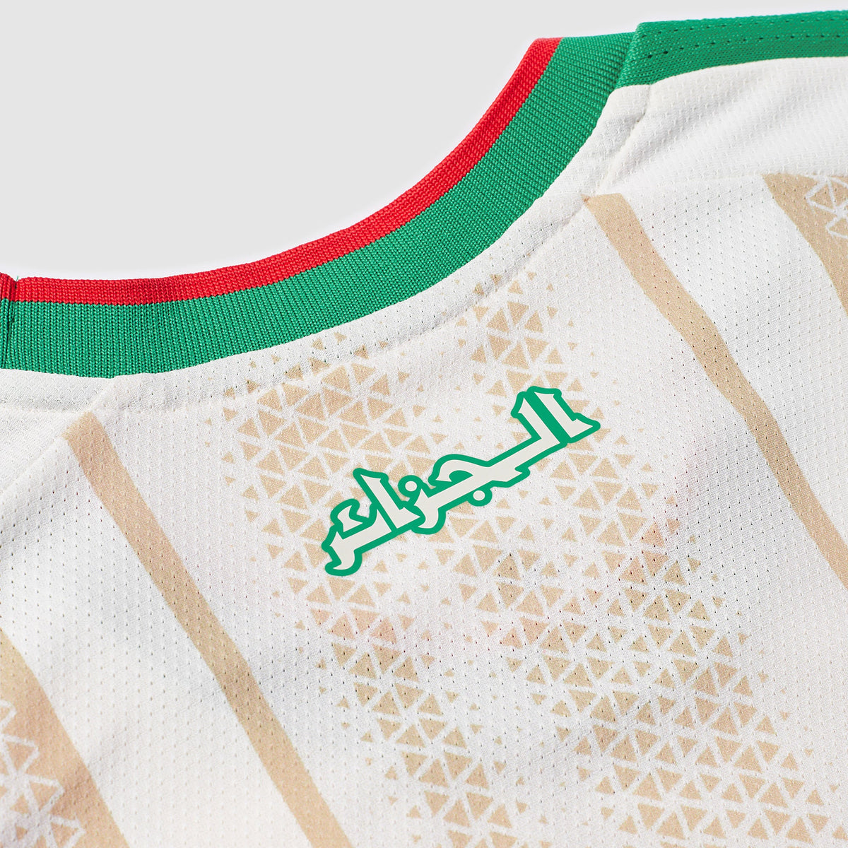 Algeria 2026 World Cup Home Jersey detail 4