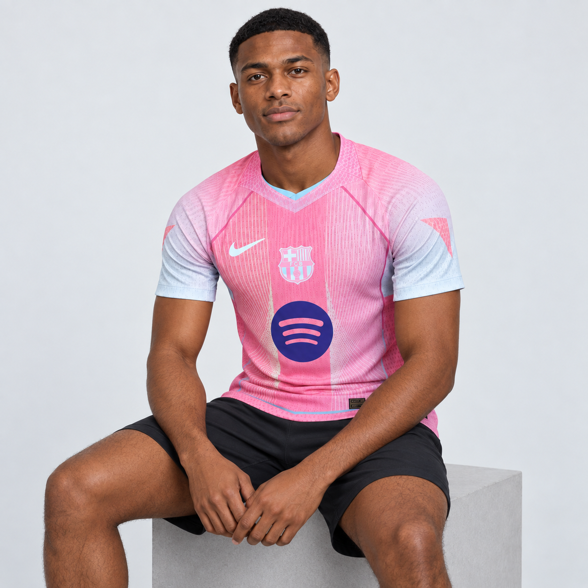 Barcelona 25/26 125th Anniversary Pink Jersey - Special Edition - Base 4
