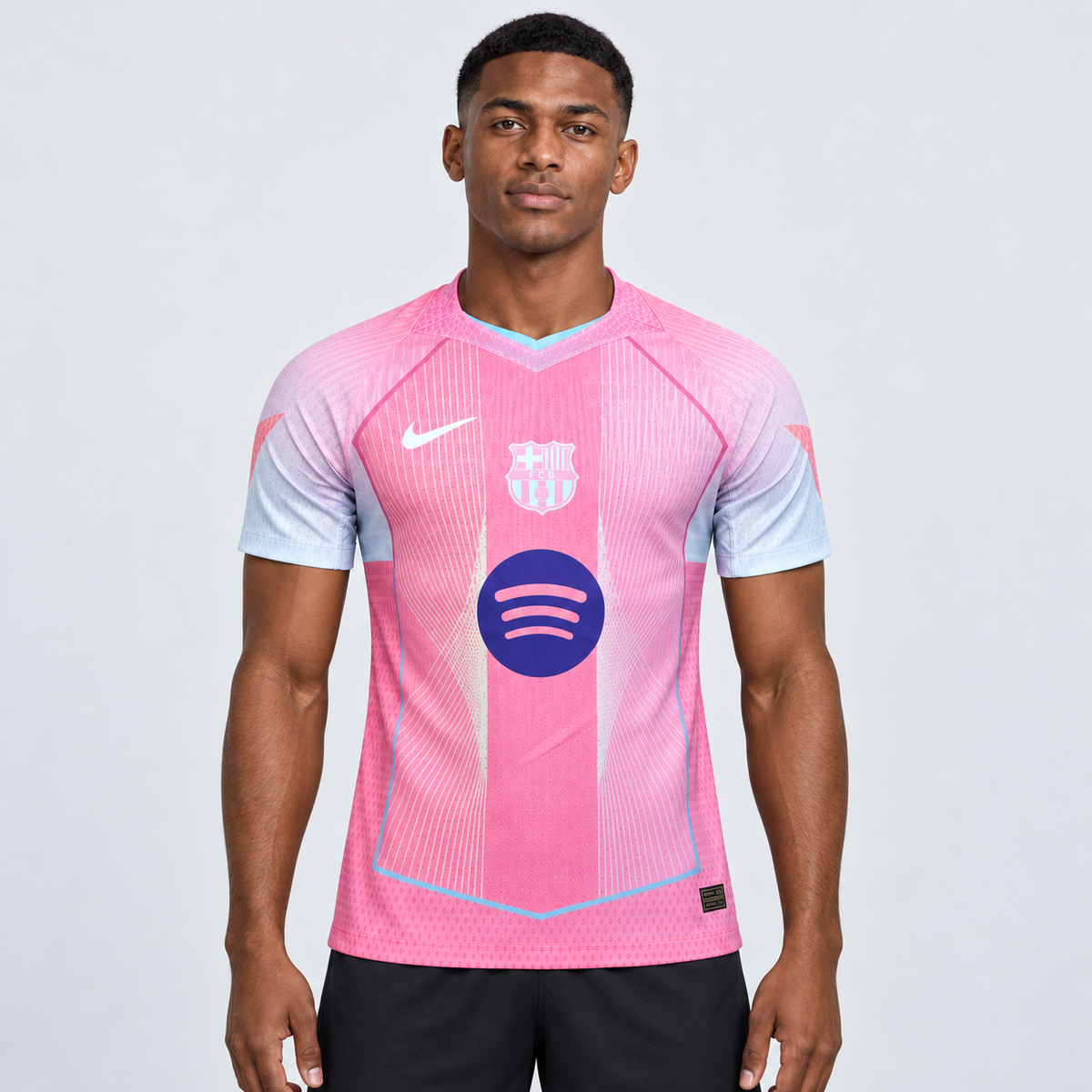 Barcelona 25/26 125th Anniversary Pink Jersey - Special Edition - Base 5