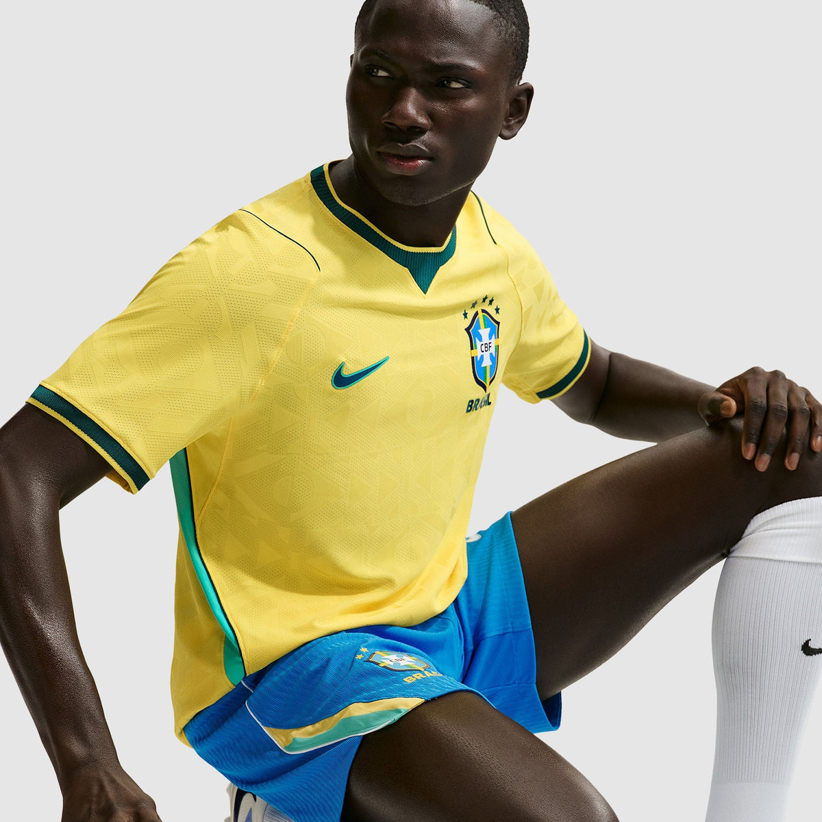Brazil 2026 World Cup Home Jersey detail 2