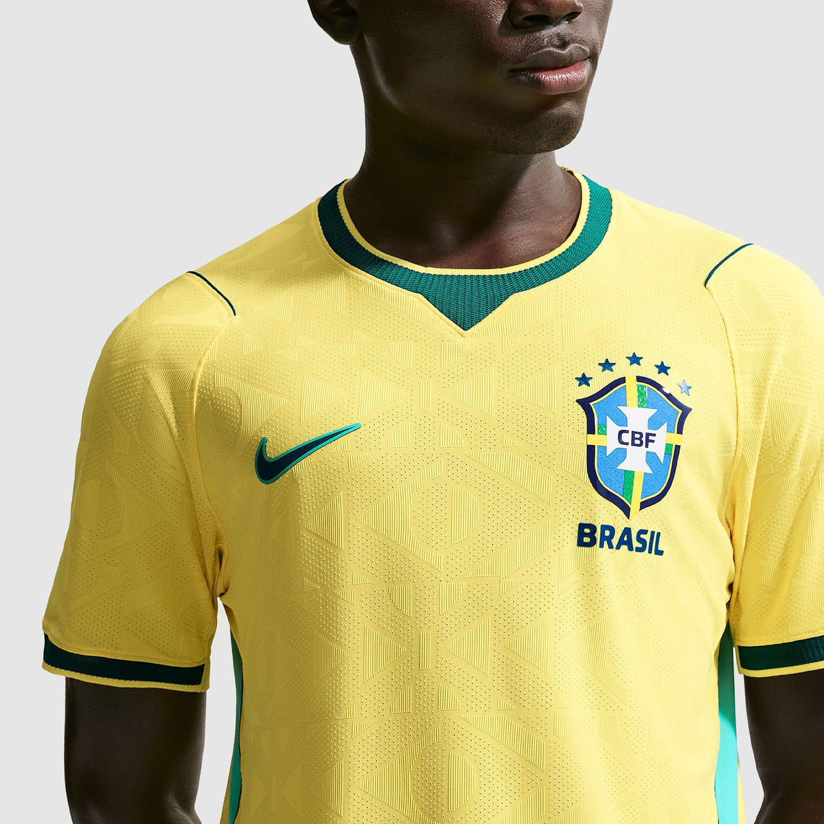 Brazil 2026 World Cup Home Jersey detail 4