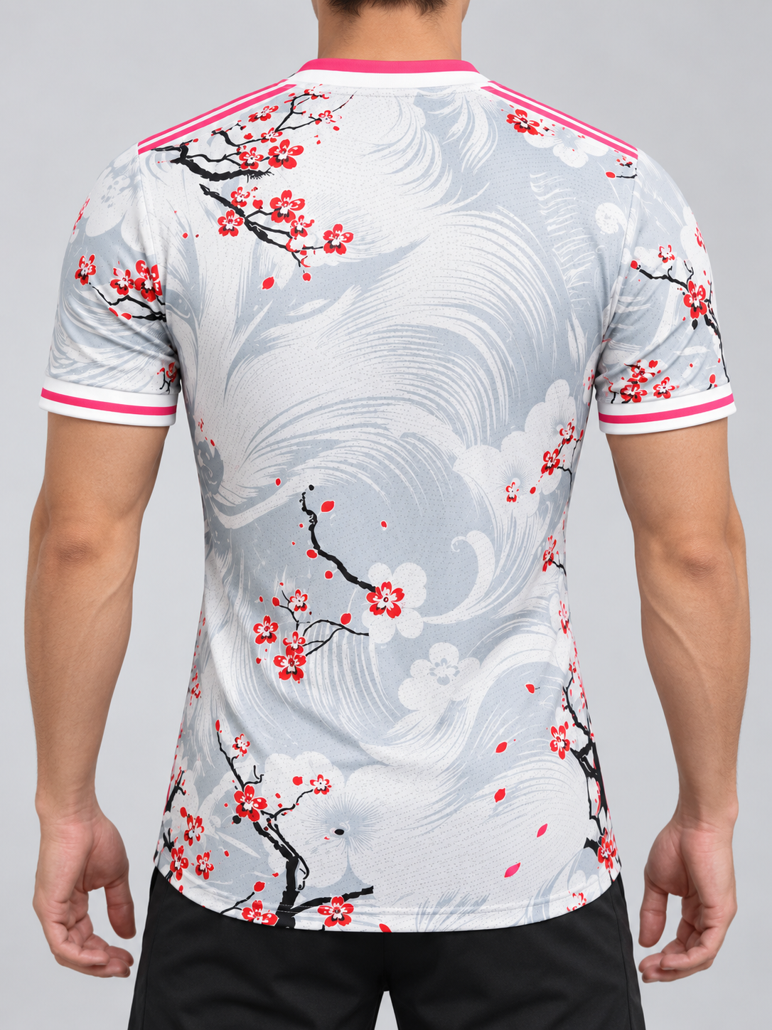 Japan 2026 Sakura Kitsune Special Edition Jersey back view